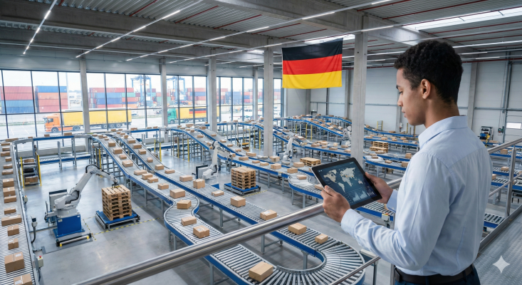 Ngành học hot tại Đức Logistics & Chuỗi cung ứng – Cơ hội việc làm thời thương mại điện tử