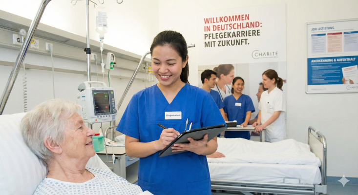 Ngành học hot tại Đức Điều dưỡng – Cơ hội việc làm và định cư cao