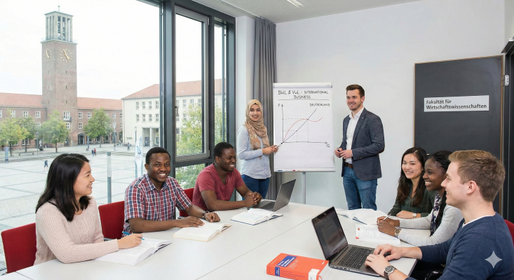 Ngành học hot tại Đức Quản trị kinh doanh & Kinh tế – Lựa chọn an toàn cho sinh viên quốc tế