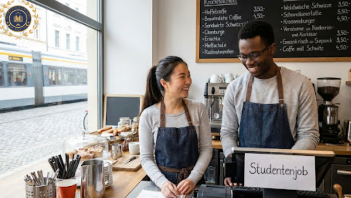 SInh viên làm thêm ở Đức