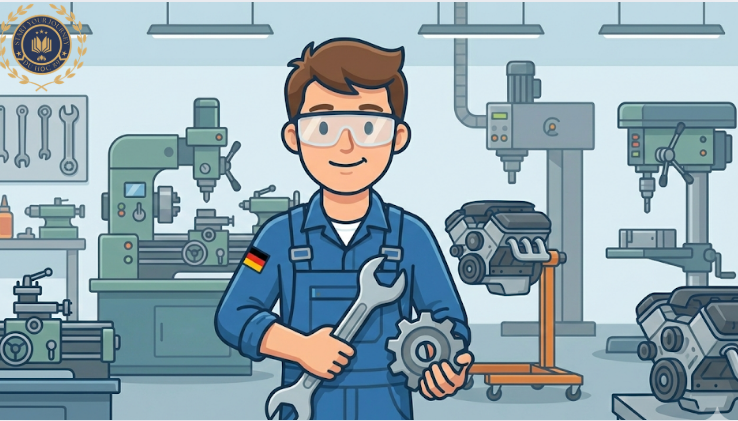 CƠ KHÍ - "VUA" NGÀNH NGHỀ TẠI ĐỨC: LƯƠNG KHỦNG, DỄ ĐẬU VISA!